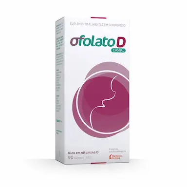 Vitamina D Ofalato D 2000 UI - 90 Comprimidos